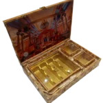 Customised 2 Container half kg sweets box open, Acrylic lid box, Sweets box, Gift box, Namkeen Box, Dry Fruits box, Premium box, Digital Print Box, dibba, diba. trending box, popular box
