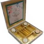 Customised 4 Jar 8 Pieces Box open, dry fruit box, sweets box, bhaji box, namkeen box, premium box, gift box, digital print box